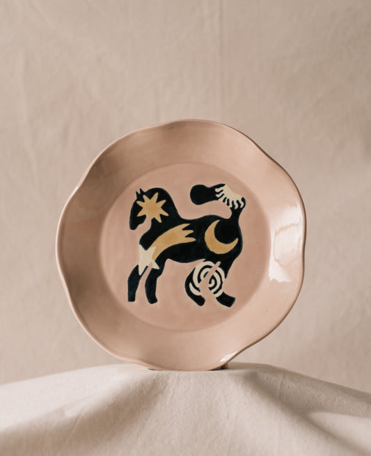 Plato Caballo y Estrellas 01