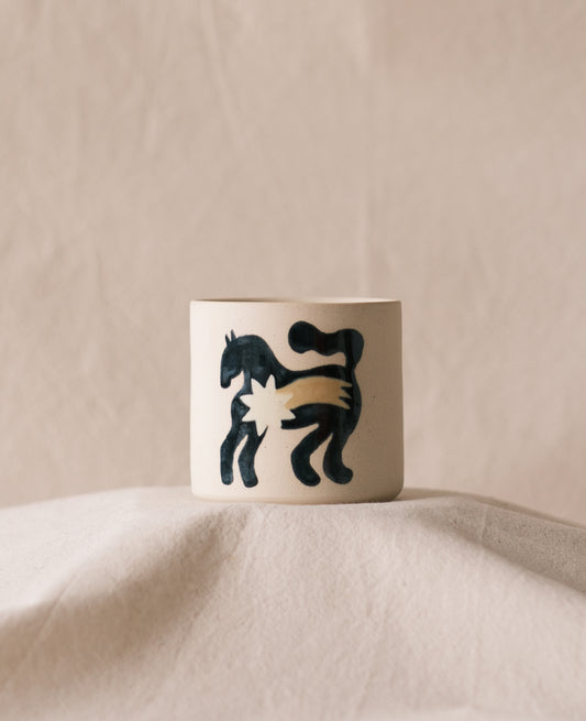 Vaso Caballo y Estrella 01